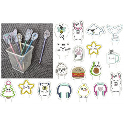 Stickdserie - ITH Stifteaufsätze Mix 4